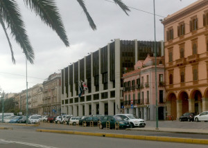 Il Palazzo del Consiglio regionale.