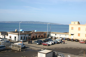 L'area portuale di Portovesme.