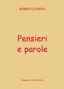 Copertina libro Pensieri e parole