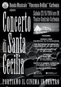 LOCANDINA CONCERTO SANTA CECILIA