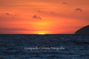 Tramonto su Porto Pino 3
