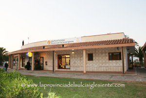 L'Info Point di Sant'Antioco inaugurato nel 2009.
