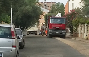 Lavori rete idrica Carbonia