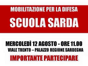 Manifestazione per la scuola