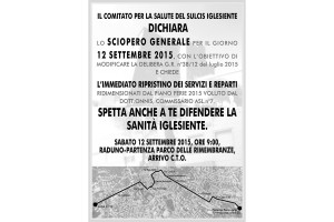 Sciopero generale Iglesias 12 settembre 2015 2