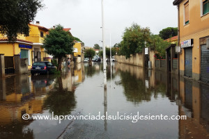 Acquazzone a Carbonia 4