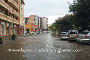 Acquazzone a Carbonia 5