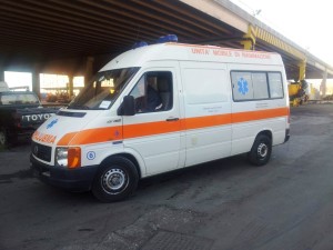 L'ambulanza donata