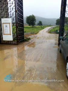 Ingresso nuovo cimitero di Carbonia 2