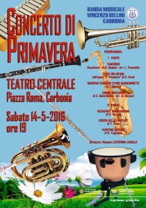 Concerto Banda Bellini a Carbonia