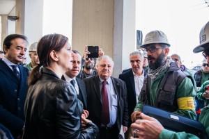 Lavoratori Eurallumina in Consiglio regionale 4 maggio 2016 1