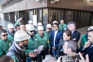 Lavoratori Eurallumina in Consiglio regionale 4 maggio 2016 2