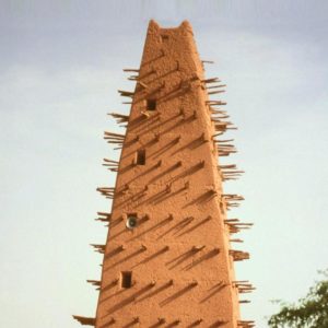 Agadez minar-square