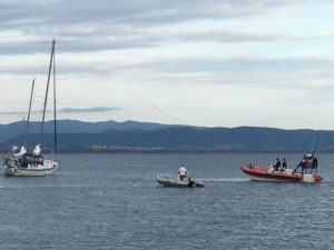 Soccorso barca a vela incagliata a Sant'Atioco 1