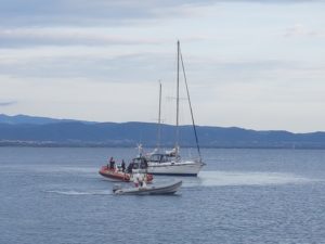 Soccorso barca a vela incagliata a Sant'Atioco 2